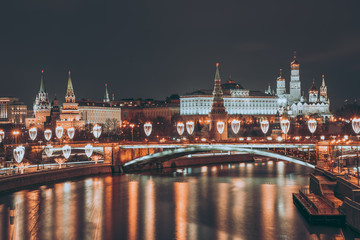 Fototapeta premium Kremlin at night