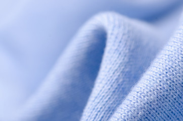 Blue fabric texture material textile macro blur background