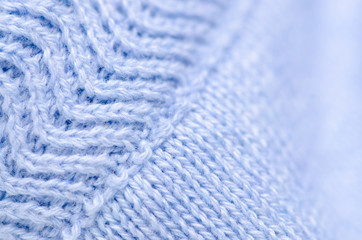 Blue fabric texture material textile macro blur background