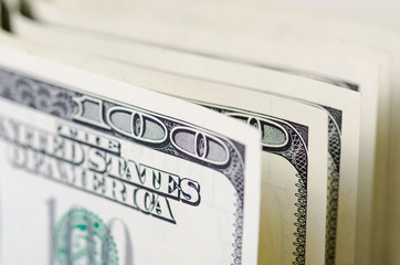 Dollars money cash finance macro blur background