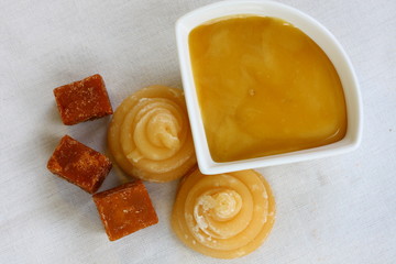 Sugar, brown sugar, palm sugar