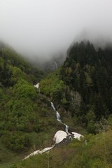 green village views. savsat/artvin/turkey