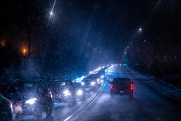 Obraz premium Snowy montreal