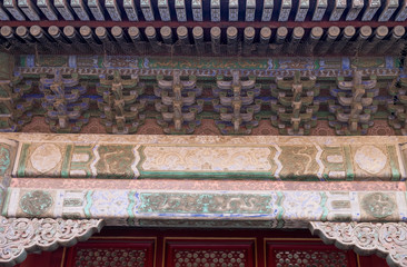 splendid architecture of forbidden city