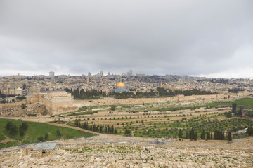  The Way of the Cross in Jerusalem is a holy city.