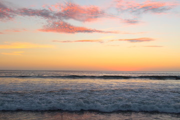 Sonnenuntergang am Meer