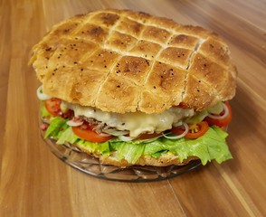 Ein Riesenburger