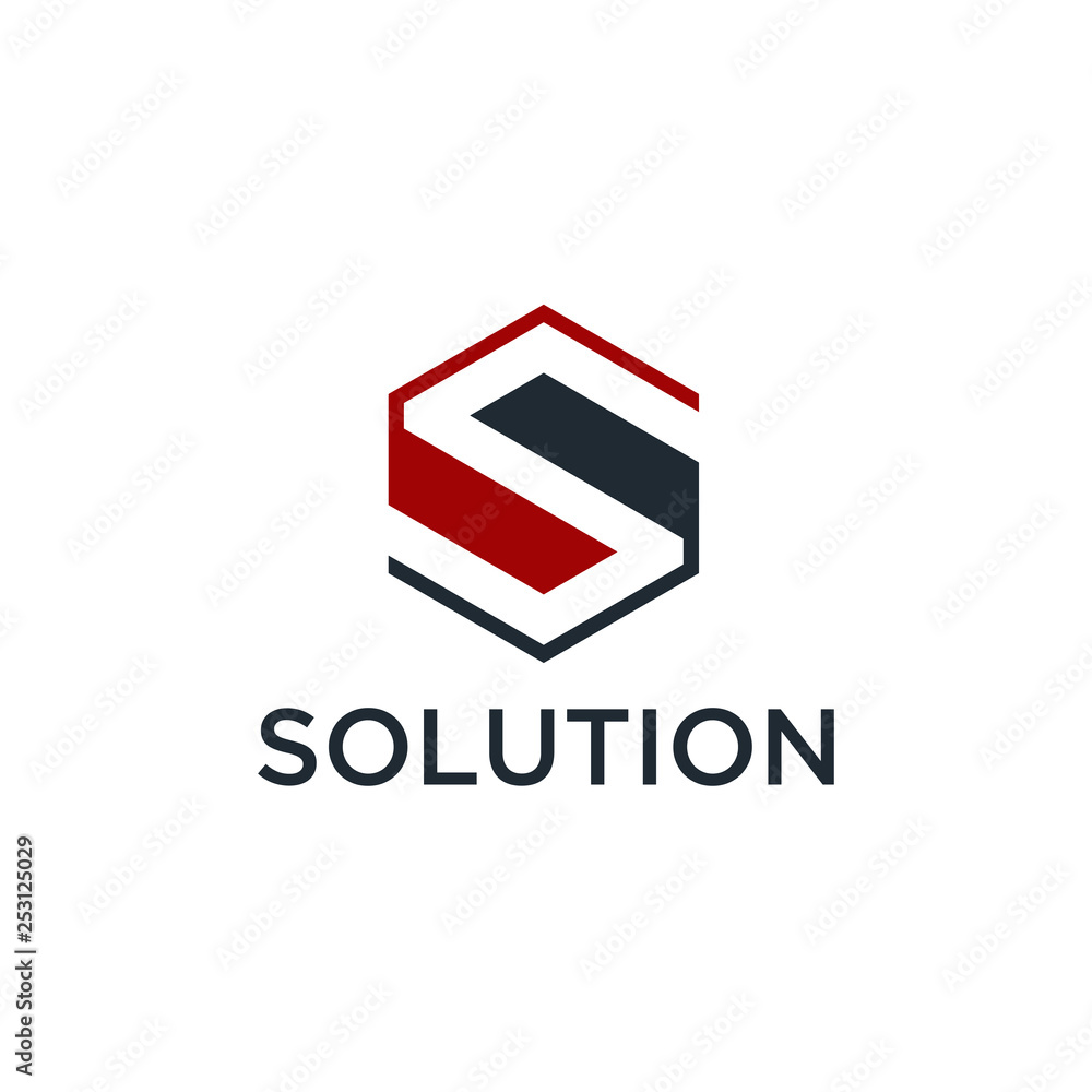 Poster building logo vector design template