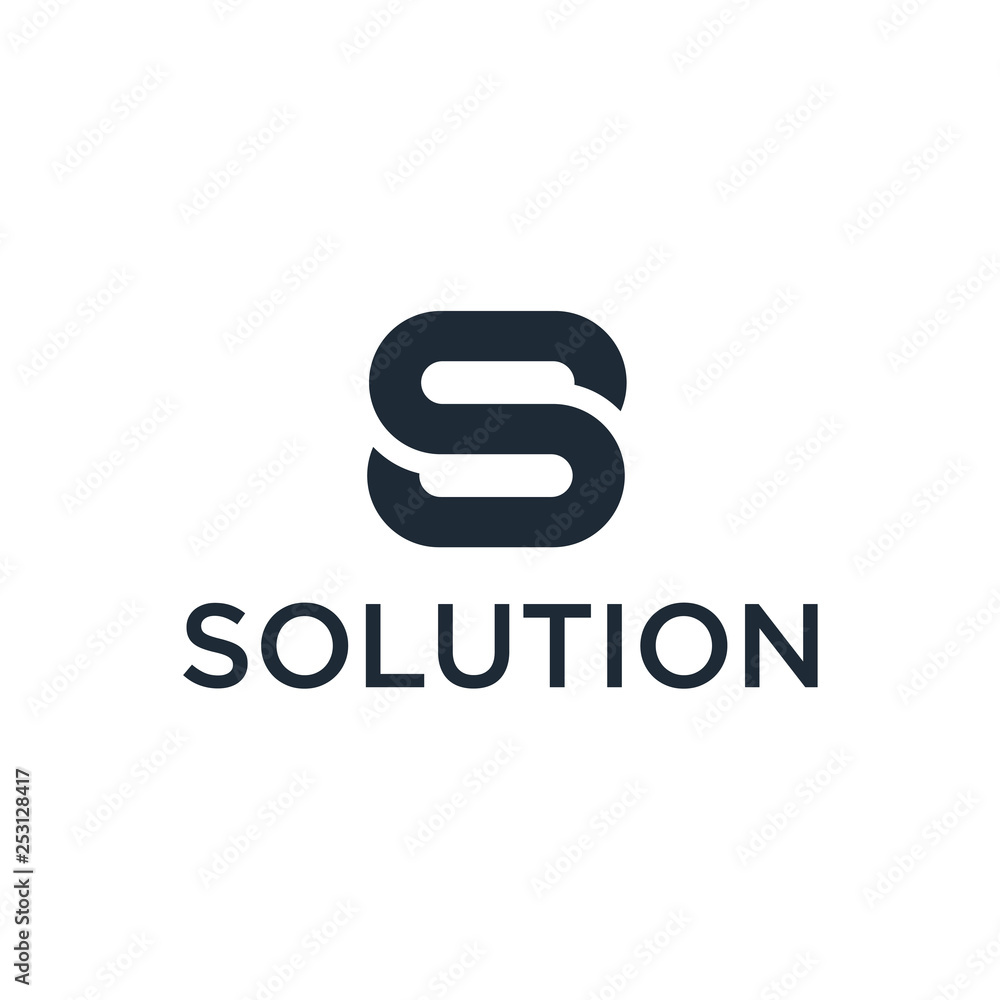 Poster building logo vector design template
