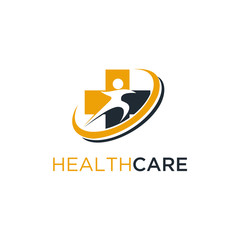 Medical pharmacy logo design template. medical center, drug store, pharmacy, hospital