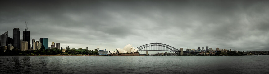 Panorama Hafen Sydney Opernhaus