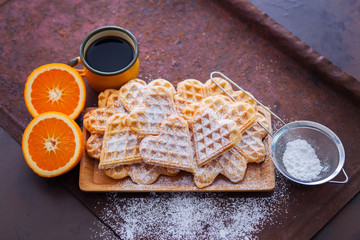 delicious homemade waffles