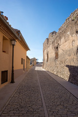 Viewpoint to the town of Morella in the maestrazgo