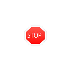 stop sign and symbol