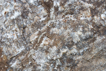 granite rock selective focus