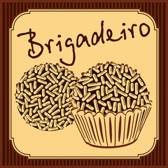 Brigadeiro - traditional brazilian chocolate candy