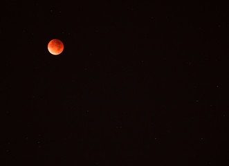Lune Rousse du 25 Septembre 2015