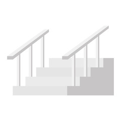 house stairs isolated icon