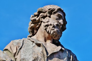 Sankt Josef, Detail, Alte Mainbrücke, Würzburg