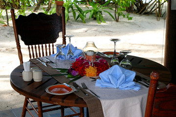 Cena en Maldivas