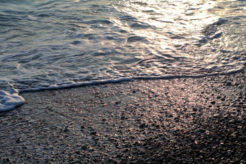 waves on beach,nature,water, sea,white, natural, wet