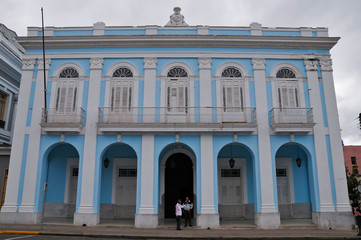 Fototapeta na wymiar Museo Provincial Cienfuegos, Stadtansicht, Cienfuegos, Kuba
