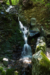 Obraz premium Amazing landscape with wild waterfall, Armenia