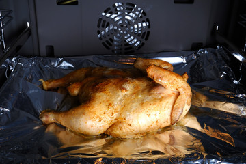 Chicken in the oven
