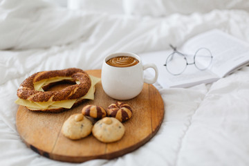 Breakfast in bed