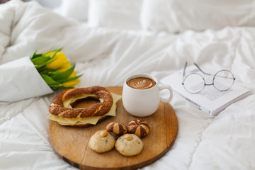 Breakfast in bed