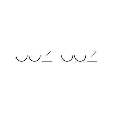 Anapest sign. Size of syllabic-tonic verse sign