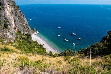 Vallone di Marcellino (or French’s Beach) Marine Protected Area Coast of the Infreschi and of the...