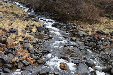 a small mountain river