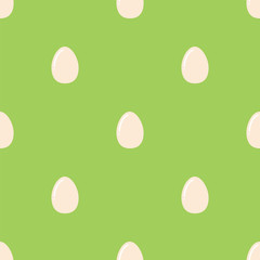 Small cartoon eggs pattern