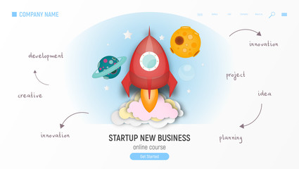 Startup new business site