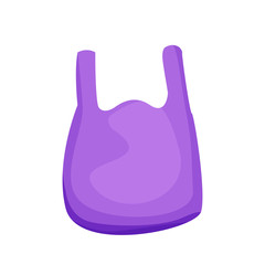 illustration bag plastic purple waste isolated on white background, cartoon plastic bag waste garbage, clip art of pollution from plastic bag waste, plastic bag image for flat icon info graphic