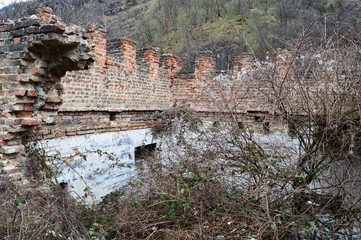 an old ruined bunker