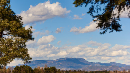 Lake schwarzl near Graz in Austria.