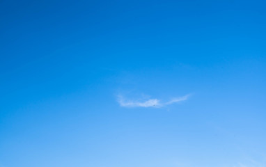 Blue sky with white clouds. Natural background