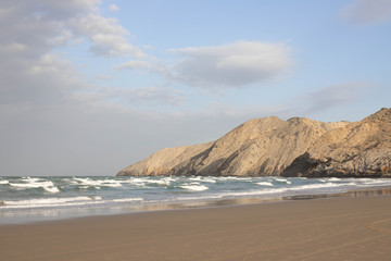 Sunset Beach in Oman