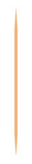 illustration Wooden Toothpicks isolated on white background, Bamboo Toothpick small sharp, Realistic Toothpicks wood