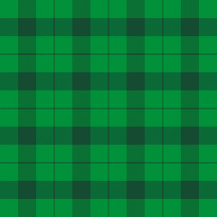 St. Patricks day Tartan plaid. Scottish cage