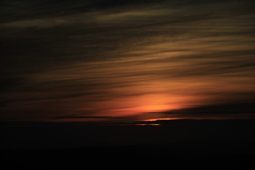 O Pôr-do-Sol Laranja