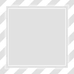 Obraz premium frame square template grey pastel soft color banner for cosmetics background, graphic frame grey pastel for advertising promotion special sale discount on media social online marketing products