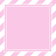 frame square template pink pastel soft color banner for cosmetics background, graphic frame pink pastel for advertising promotion special sale discount on media social online marketing products