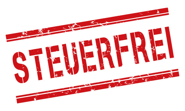 steuerfrei gemäß § 6 abs. 1 ustg