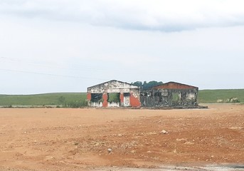 Fototapeta premium abandoned house