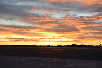 タンザニアの夕焼け