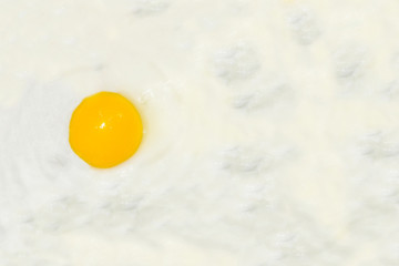 Fried egg background