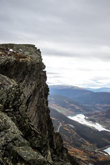 view from the top of mountain